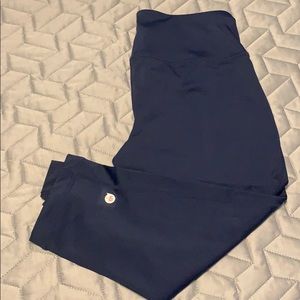 NWOT Lapasa  S navy high waist crop legging